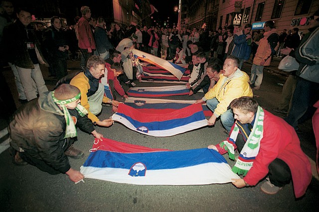 Tlakovanje Slovenske ceste v Ljubljani Tlakovanje Slovenske ceste v Ljubljani