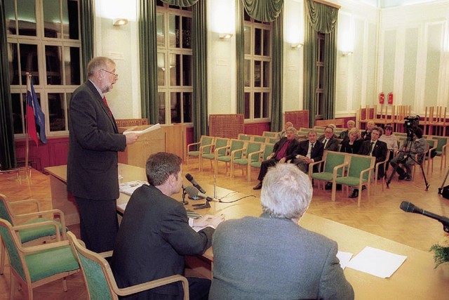Dimitrij Rupel v Novi gorici Dimitrij Rupel v Novi gorici