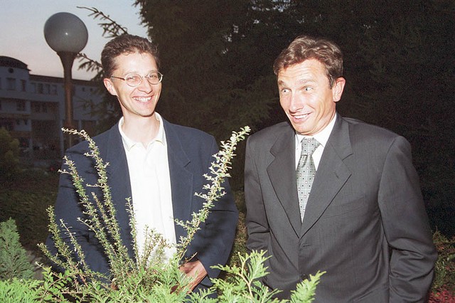 Igor Lukšič in Borut Pahor Igor Lukšič in Borut Pahor