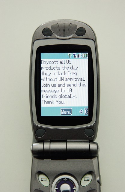SMS bojkot