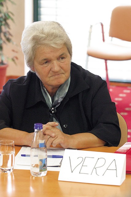 Vera Jeromel: 'Metali so mi polena pod noge.' Vera Jeromel: 'Metali so mi polena pod noge.'