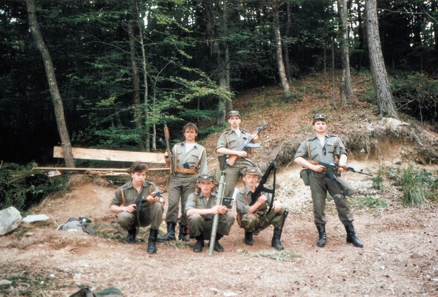 Zoran Terzić (skrajno desno) junija 1991 Zoran Terzić (skrajno desno) junija 1991