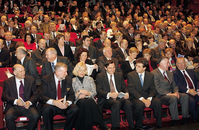 Publika na proslavi Podjetnik leta Publika na proslavi Podjetnik leta