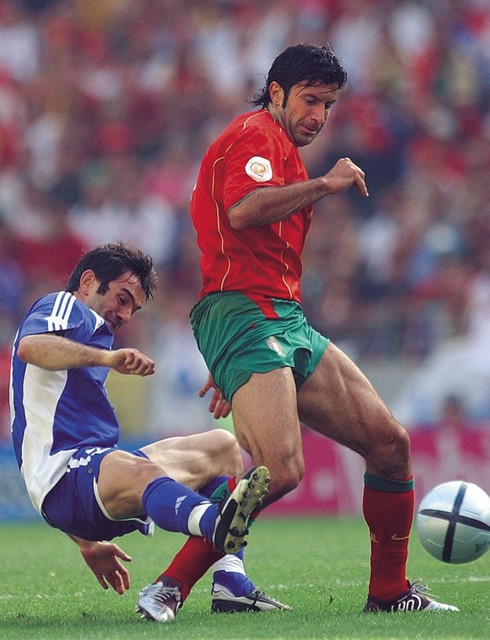 Georgios Seitaridis in Luis Figo