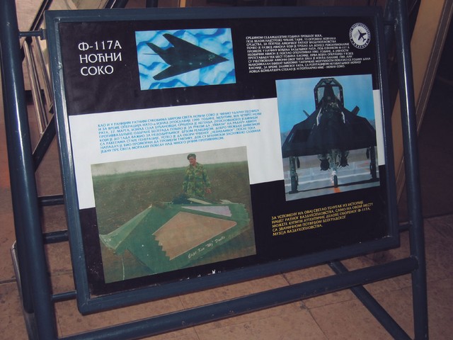 Podatki o sestreljenem 'nočnem sokolu' F-117 A Podatki o sestreljenem 'nočnem sokolu' F-117 A
