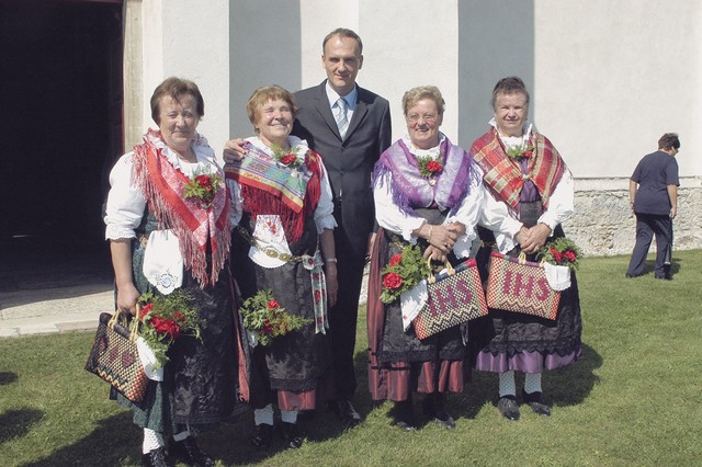 Janez Podobnik na taboru SLS v Sevnici