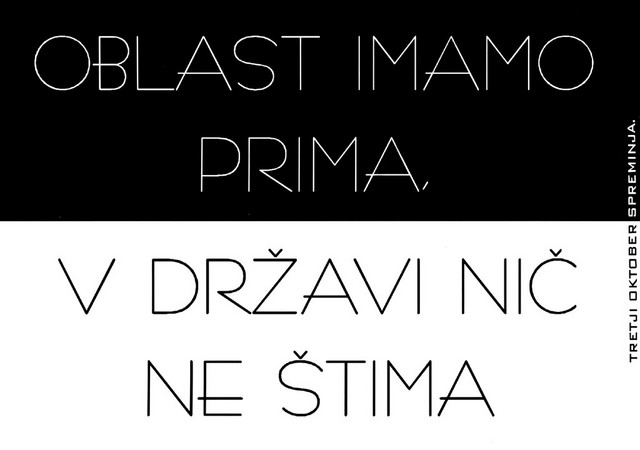 Anonimna razglednica pomladnih podpornikov Anonimna razglednica pomladnih podpornikov