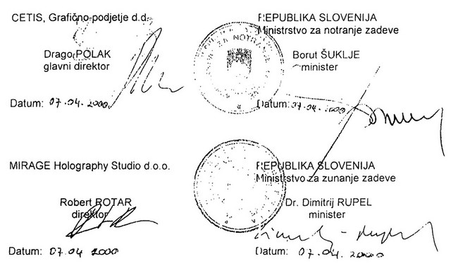 Ruplov podpis Ruplov podpis