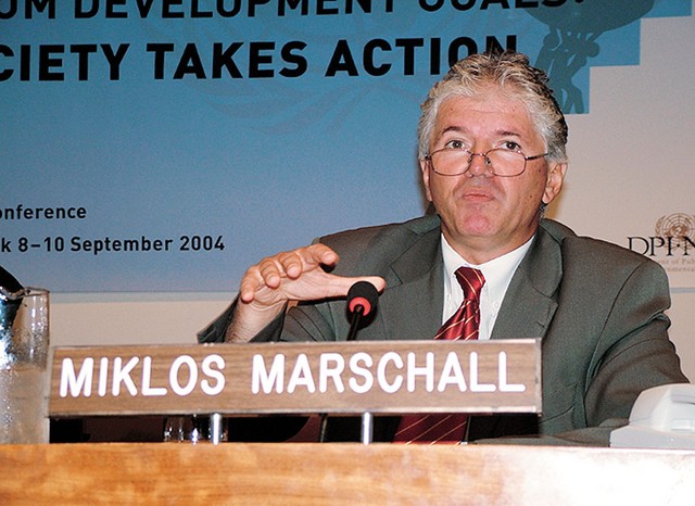 Miklos Marshall, direktor Transparency International za Evropo in srednjo Azijo Miklos Marshall, direktor Transparency International za Evropo in srednjo Azijo