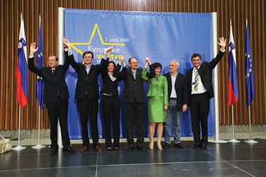 Sedmerica slovenskih evropskih poslancev (brez dodatne Mazej-Kukovičeve)