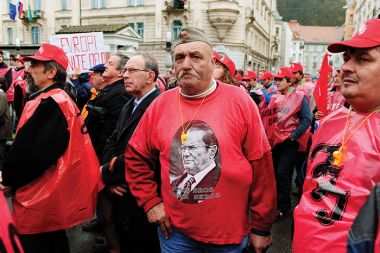 Maršal Tito (spet) med delavci Maršal Tito (spet) med delavci