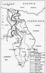 Predlogi jugoslovansko-italijanske meje po drugi svetovni vojni 