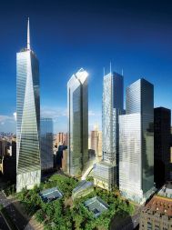 Območje novega WTC naj bi sestavljalo pet nebotičnikov (WTC 1, stolpnice 2, 3, 4 in 5), park z muzejem, podzemna železnica, trgovski center in kulturno središče. Do desete obletnice napada na WTC naj bi bila končana in dostopna vsaj park in muzej. Stolpnica WTC 1 naj bi bila končana do leta 2013. Območje oblikujejo priznani svetovni arhitekti: David Childs (WTC 1), Norman Foster (Stolpnica 2), Richard Rogers (Stolpnica 3), Fumihiko Maki (Stolpnica 4), Kohn Pedersen Fox Associates (Stolpnica 5), Santiago Calatrava (transportna postaja), Frank Gehry (kulturno središče). Pri vseh projektih bodo upoštevali najzahtevnejše standarde glede trajnostnega oblikovanja in varnostnih sistemov.