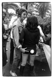 ohn Lennon in Yoko Ono, Cannes, 1972 