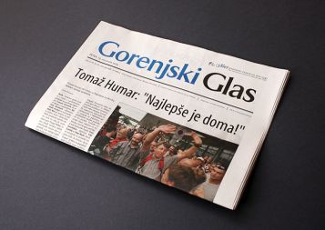 Nova podoba Gorenjskega glasa (2004).