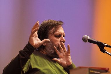 &ldquo;Če hoče kapitalizem funkcionirati, potrebuje močno državno intervencijo.&rdquo; - Slavoj Žižek med predavanjem v Gorici, 20. novembra