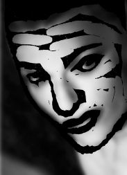 Sandra, injekt print, 1999
