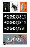 Celostna grafična podoba festivala Exodos, oblikovalec Gsus Ajax/Ajax Studio, 1999-2004
