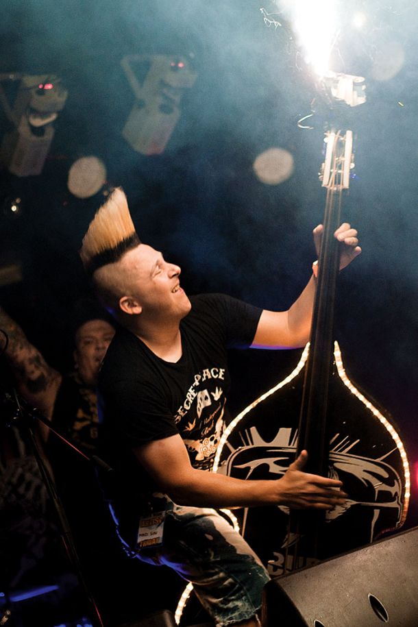 NEMŠKI PSYCHOBILLY MAD SIN, LETNI VRT GALA HALE, LJ | SEBASTIJAN ISKRA