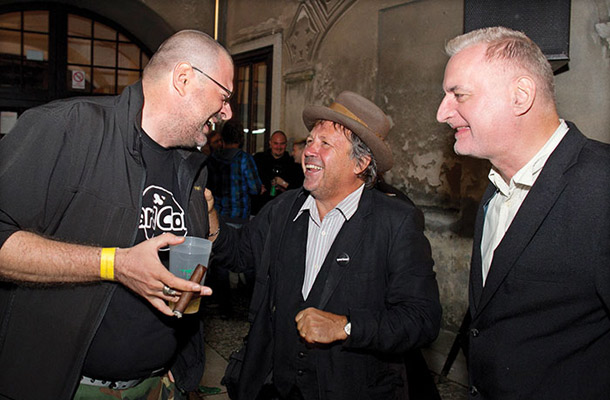 Max Modic, Peter Lovšin in Peter Mlakar, Project Bob Dylan: Postani prostovoljec, Križanke, LJ | Miro Majcen