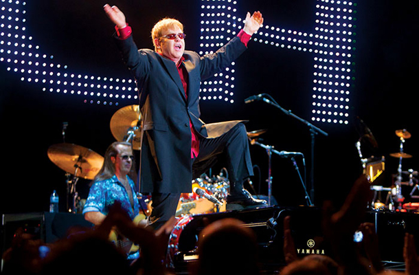 Elton John, svetovna turneja 2011, dvorana Stožice, Ljubljana | Miro Majcen